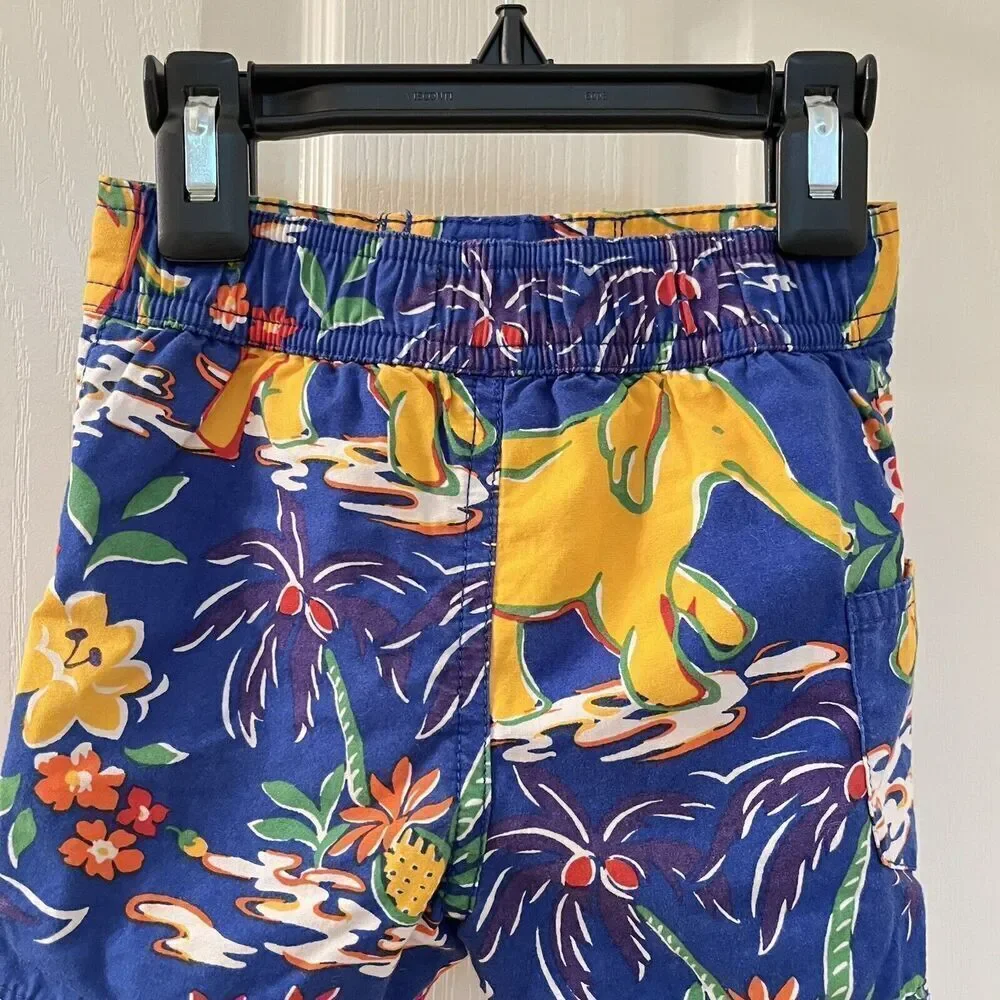 Polo by Ralph Lauren Swim Trunks Shorts Elephant Tropical Boys Size 9 Months